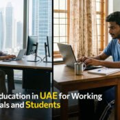 Online degree in UAE for working professionals