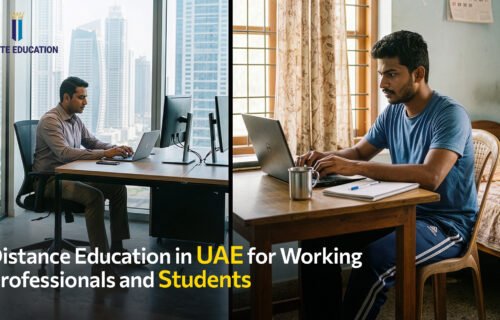 Distance Education in UAE for Working Professionals and Students