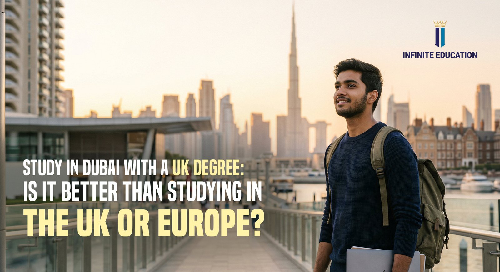 Study in Dubai with a UK Degree: Is It Better Than Studying in the UK or Europe?
