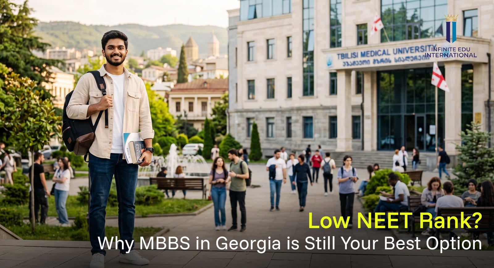 Low NEET Rank? Why MBBS in Georgia is Still Your Best Option